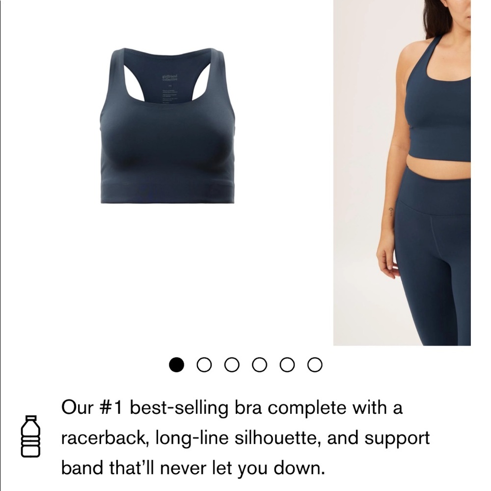 Girlfriend Collective Paloma Racerback Bra